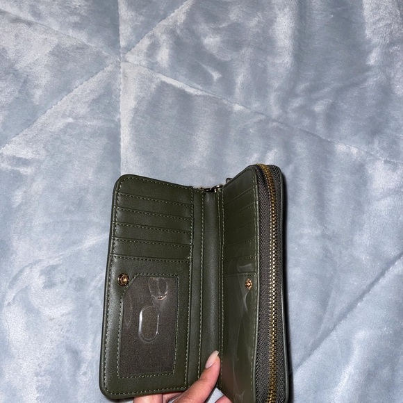 Olive Green Wristlit - Picture 3 of 7